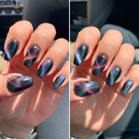 beetles cat eye gel polish|galaxy cat eye gel.